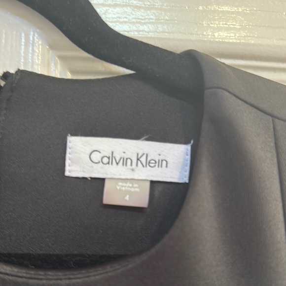 Calvin Klein Fitted Black Sleeveless Dress - Picture 5 of 6